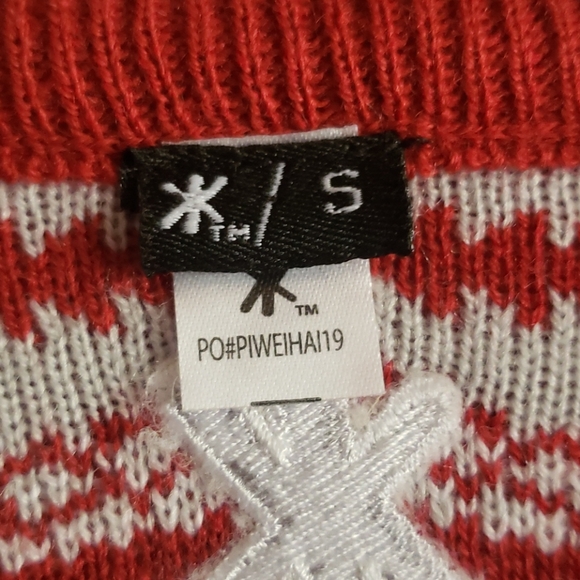 A Alabama Unisex Sweater Vest For Fall Winter Red - Picture 3 of 8